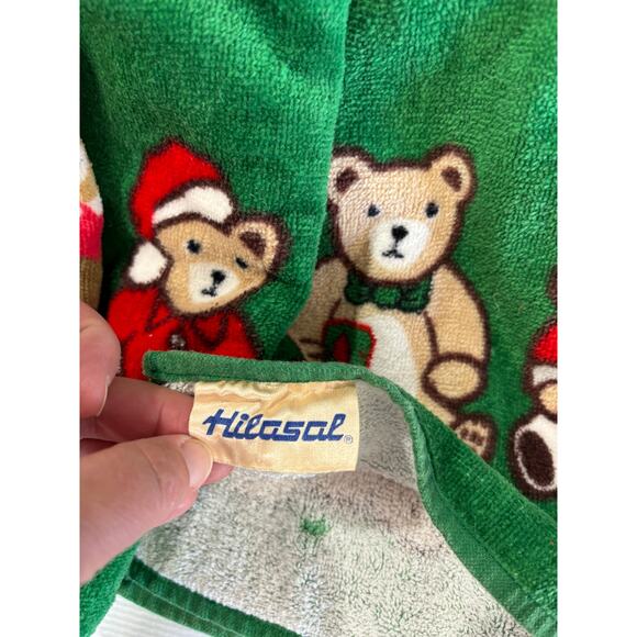 Vintage hand towels lot (3) Christmas Hilasal brand - Picture 4 of 7